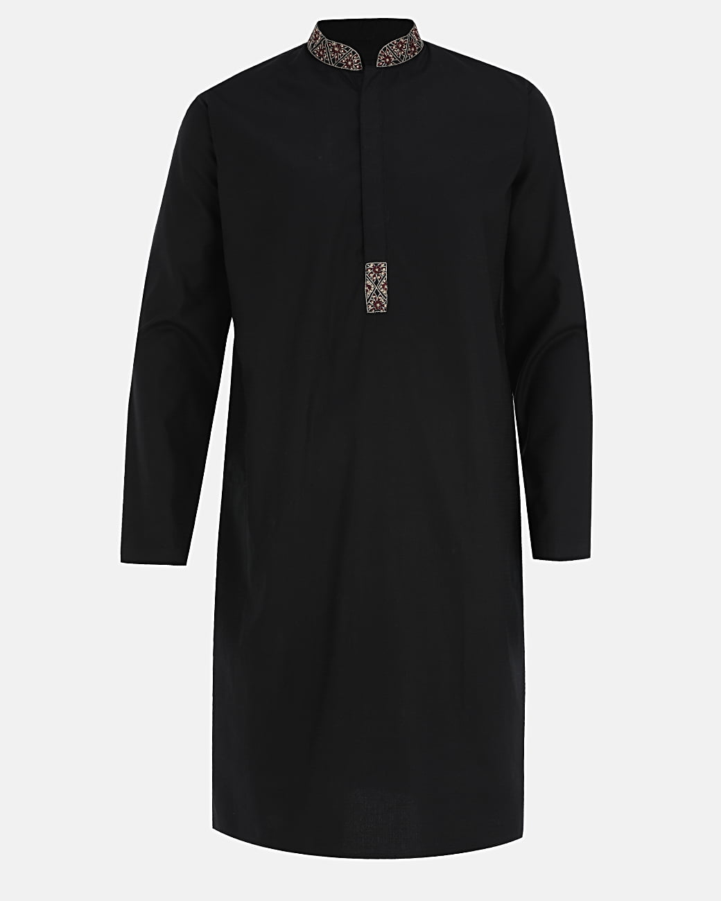 Men's Black Panjabi
