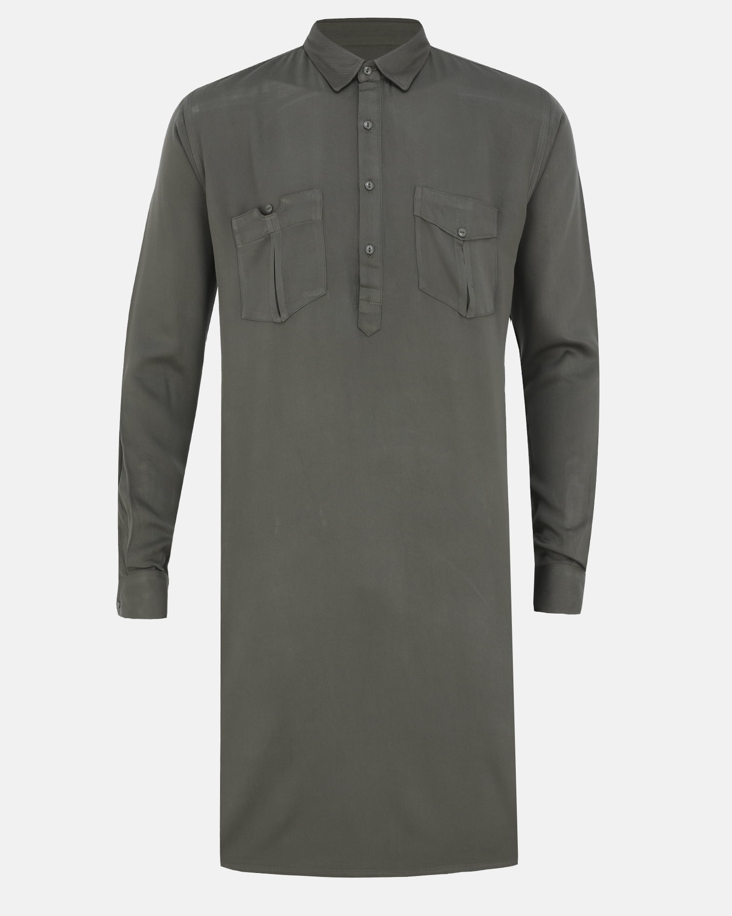 Men's Smart Olive Kabli Set