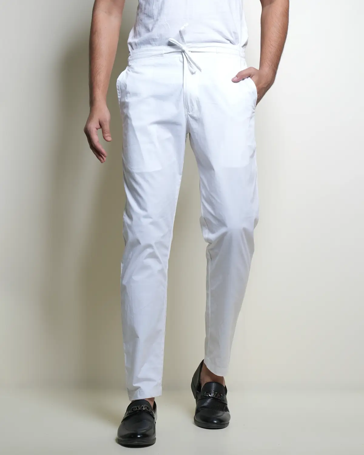 Men's White Pajama