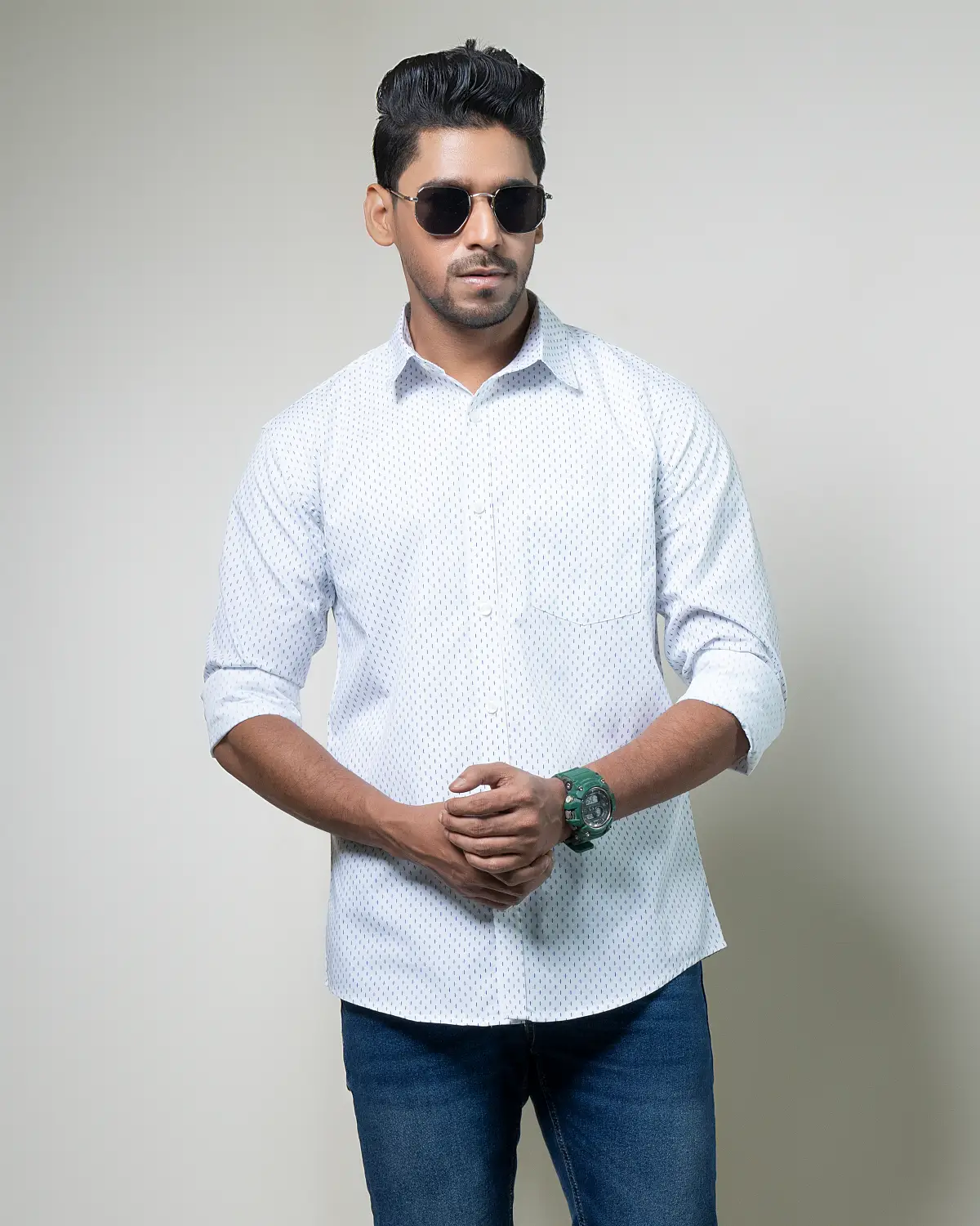Polygon Casual Shirt