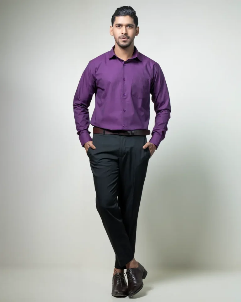 Purple Formal Shirt